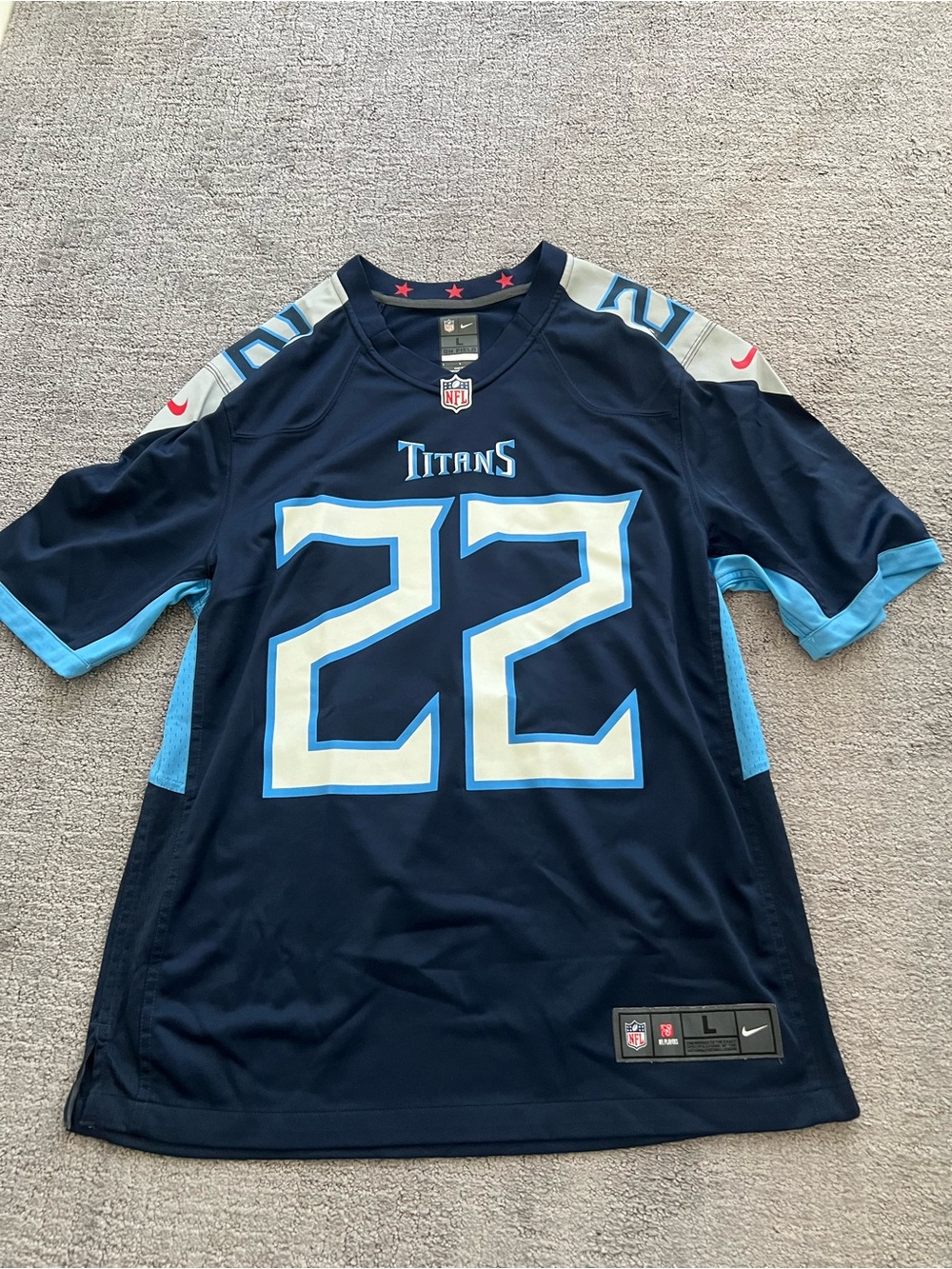 NFL Tennessee Titans Derrick Henry Football Jersey #22